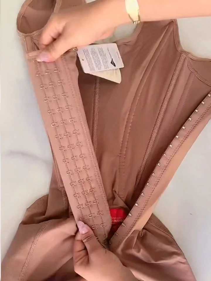 Colombian Firm Body Shapers Reducing and Shaping Girdles for Women Post Surgery Corset Butt Lifter Slimming Sheath W250724