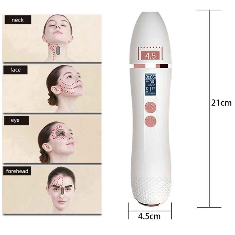Home Use Hifu Face Lift Skin Tightening Facial Rejuvenation Body Slimming High Intensity Focused Ultrasound Wrinkle Removal Anti Aging Ultrasonic HIFU