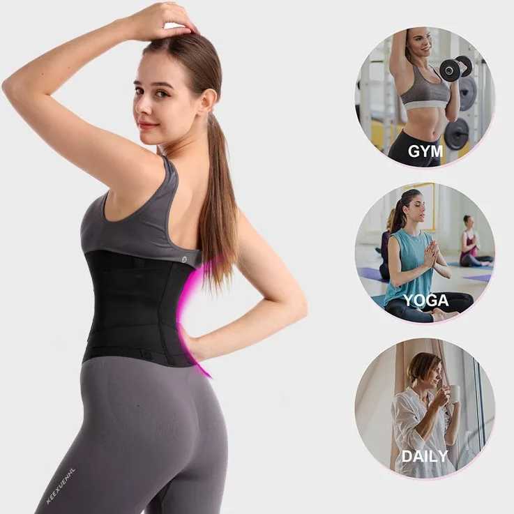 Waist Protective Fitness Sports Postpartum Abdominal Belt Sitting Waist Belt Shaping Elastic Belt W250724