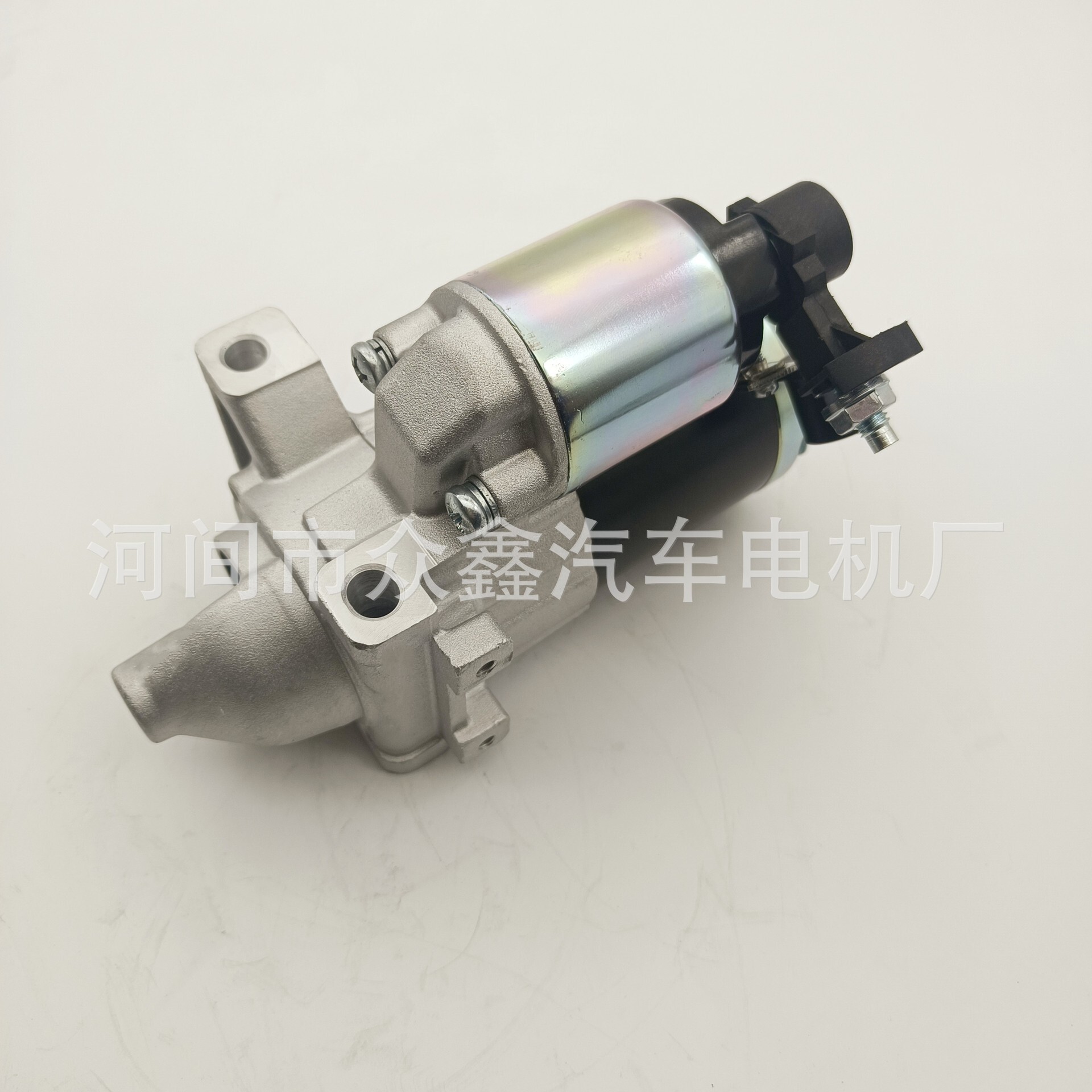 Car starter motor, automotive part