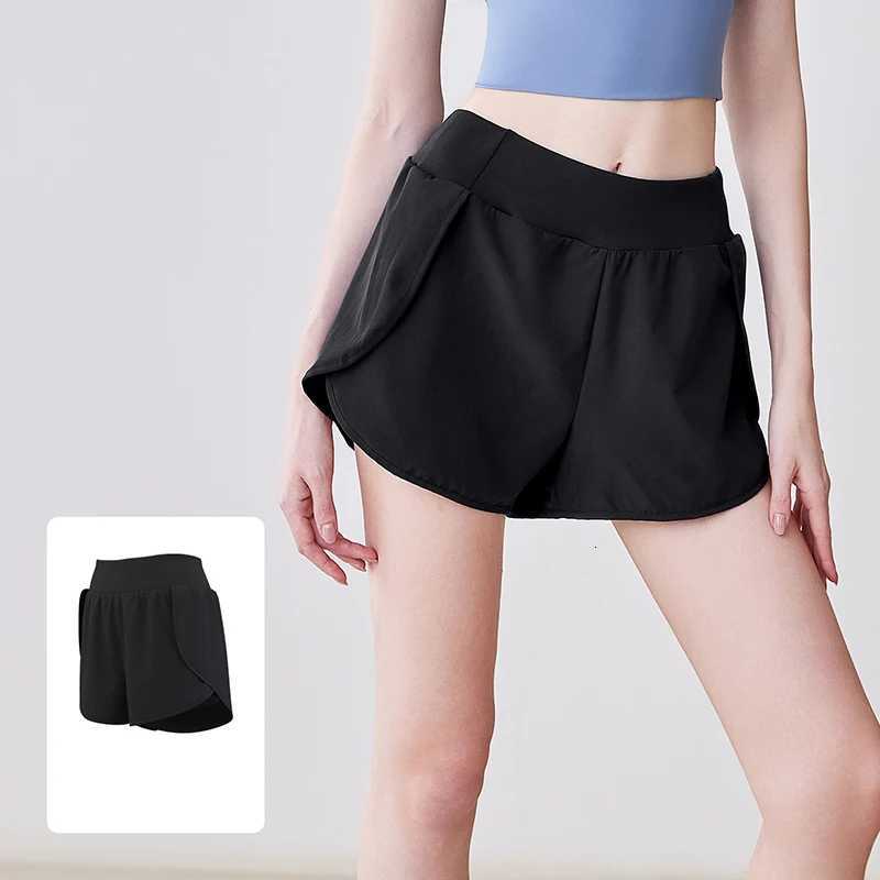Summer Yoga Shorts Women Fitness Shorts Biker Workout Running Sports Shorts Female Breathable Sportswear With Pocket XJ250724