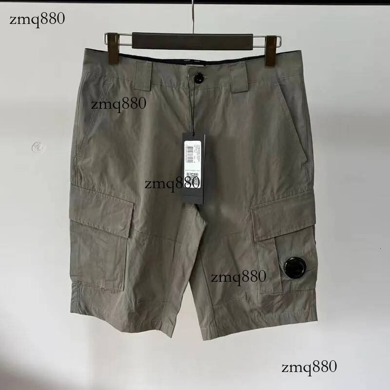 Summer Mens Designer Cpfm Shorts Pocket With Lens Elastic Cotton Pants Fashion Cp Outdoor Casual Workwear Fit Men Cp Companyes Cargo Stone Shorts High Quality 703