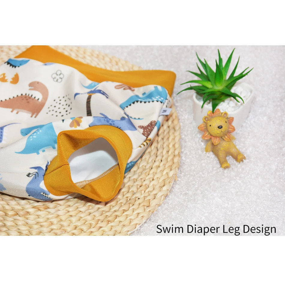 Arrival Eezkoala Leakproof Swimming Diaper born Baby High Waist Swim Nappies Washable Sunproof Swimwear Cloth Nappys 250724
