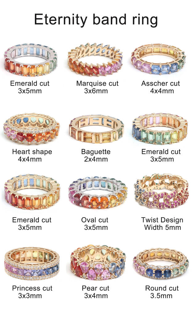 Hot 3.0CT Moissanite Ring 925 Sterling Silver Fine Jewelry Rings VVS Moissanite Wedding Bands for Couples