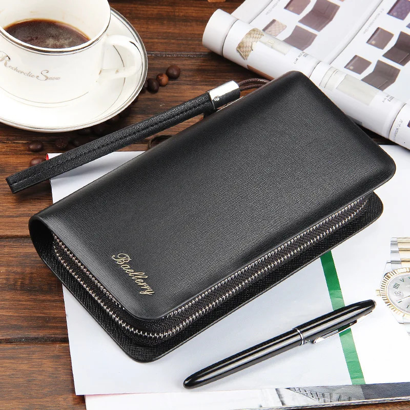 Baellerry Business Wallet Men Purse Male Money Clip walet Small portfolio cuzdan perse Portomonee carteras 250723