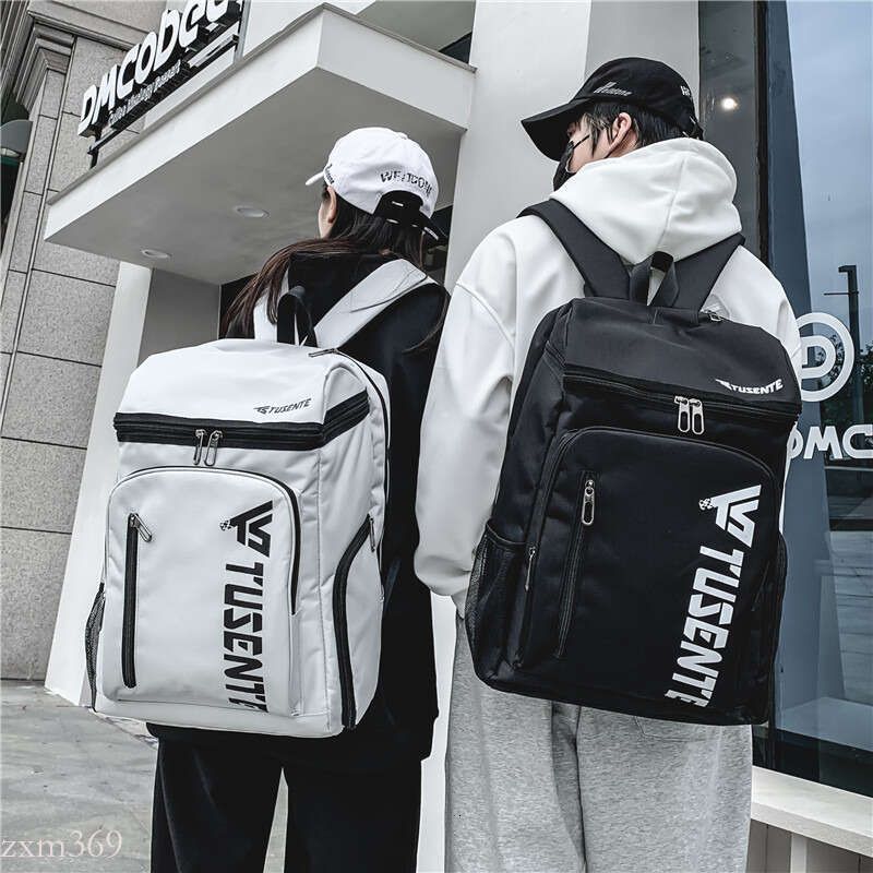 Large Capacity Men, Badminton Double Shoulder Bag, Niche High-End Feel Backpack, High-Value Backpack for Men