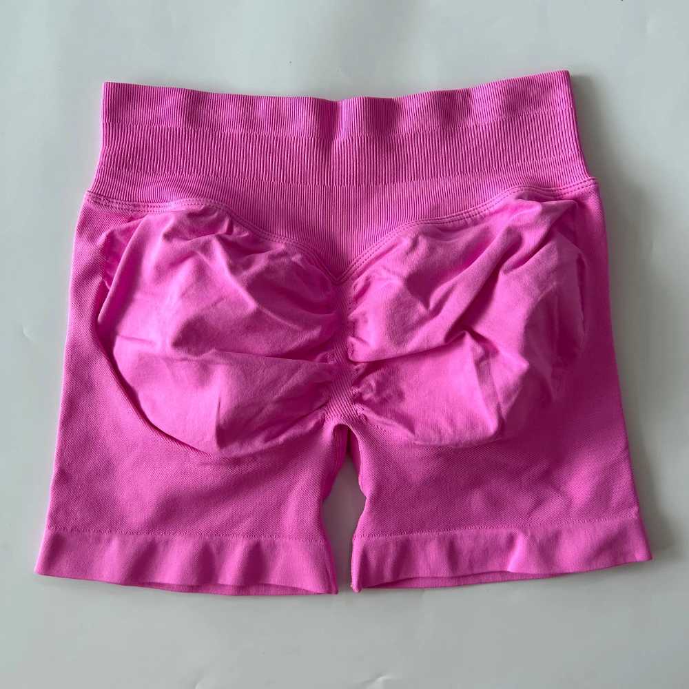 No GYM Shorts Low Ribbed Band Yoga Shorts Seamless Scrunch Bum Workout Shorts Push Up Booty High Stretch Running ShortsXJ250724