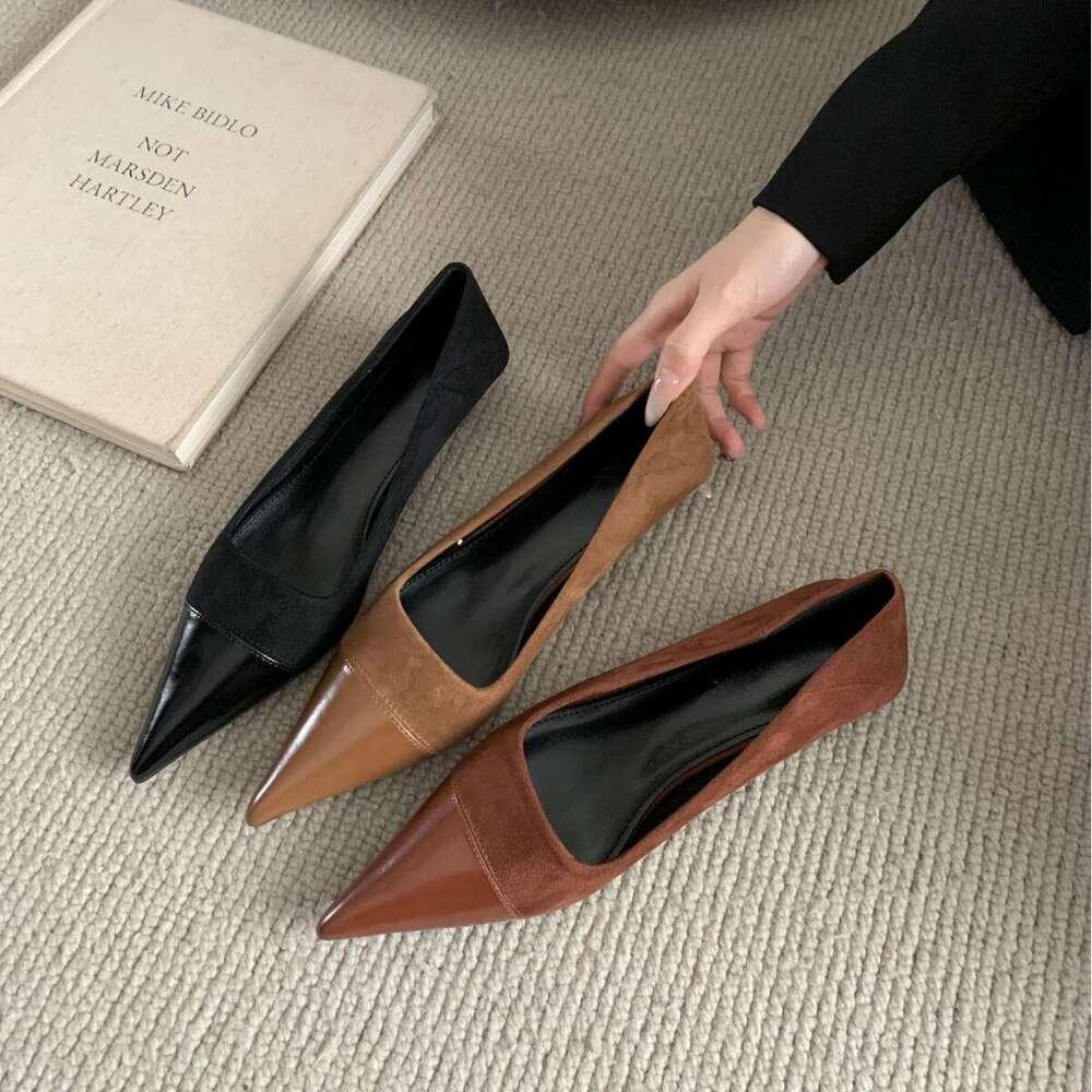 French Style Pointed Toe Single Solid Color High Heels, Elegant Thin Heels Women, Versatile Professional Work Shoes for Women