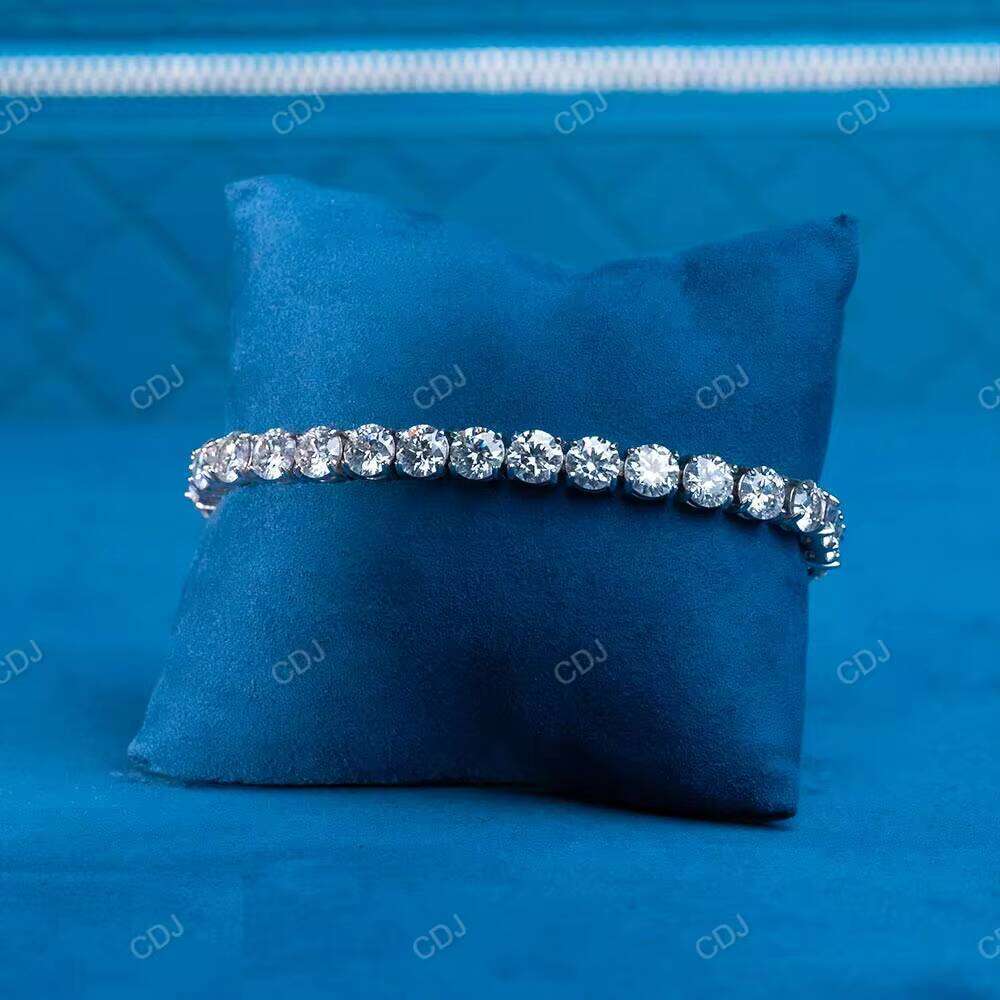 Wholesale 6mm 7 inch Moissanite Chain Bracelet Jewelry Manufacturer 2-6mm VVS Tennis Dia Trendy Hip Hop Gift Men and Women