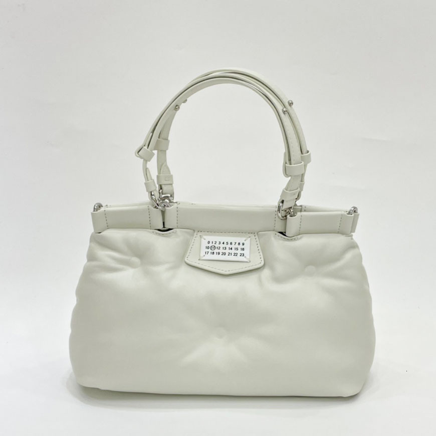 Sheepskin Embossed Sponge Fashionable Ladies Handbag Tote Single Shoulder Genuine Leather Women's Bag
