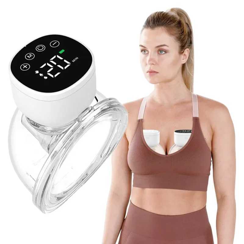 Electric Breast Pump Wearable Electric Breastpump Electric Breast Milk Extractor Wearable BreastPump Charged Breast Milk Pumps X250724