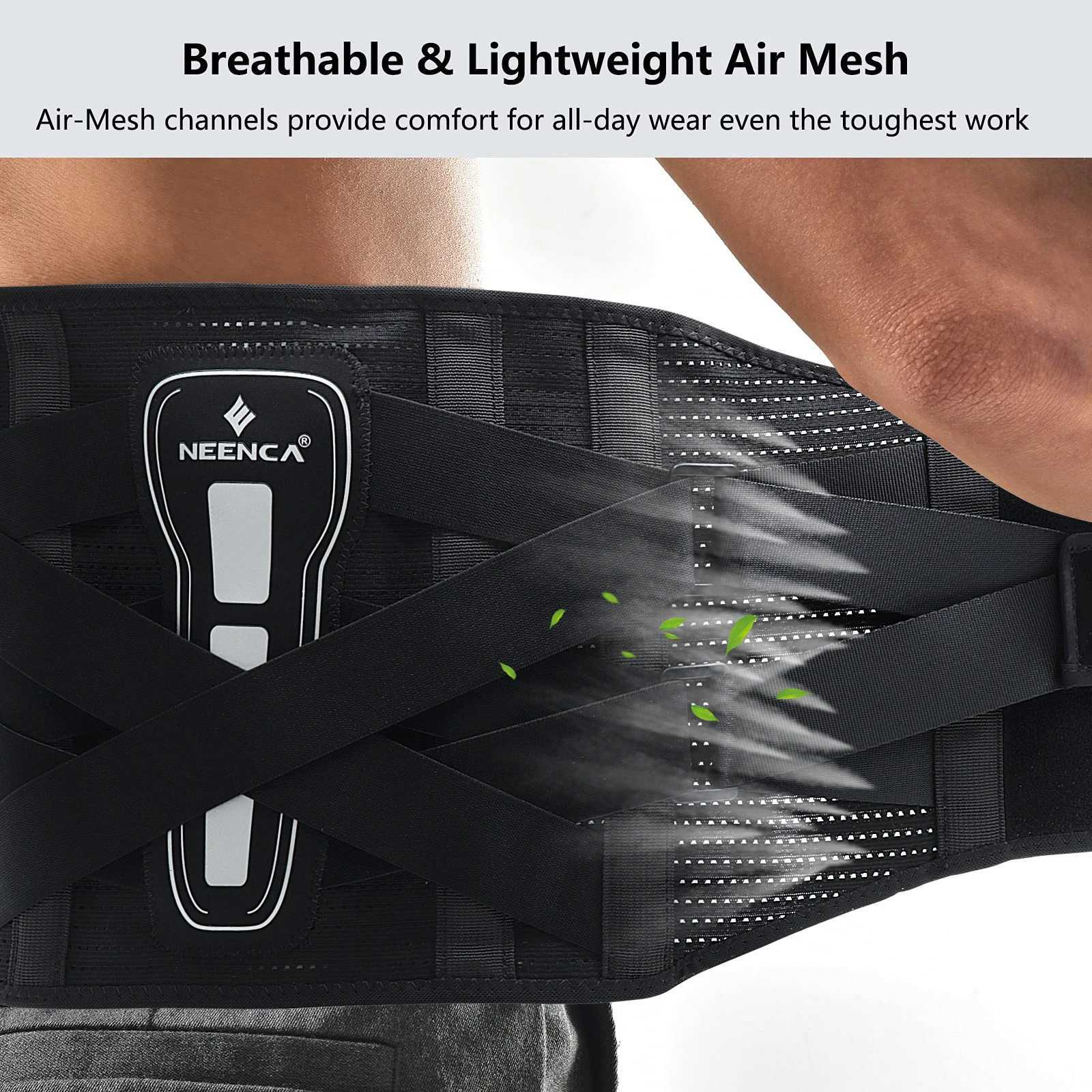 Back Brace for Lower Back Pain 7 Stays Ergonomic Lumbar Support Belt for Women Men Pain Relief from Sciatica Herniated Disc W250724