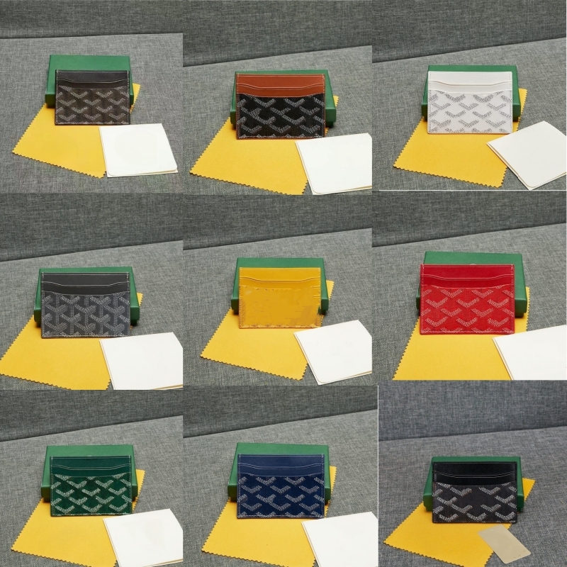 10A card holder wallet card designer Card luxury Purse Mini mens wallet designers women Wallets Key Pocket Interior with box quality genuine leather balck