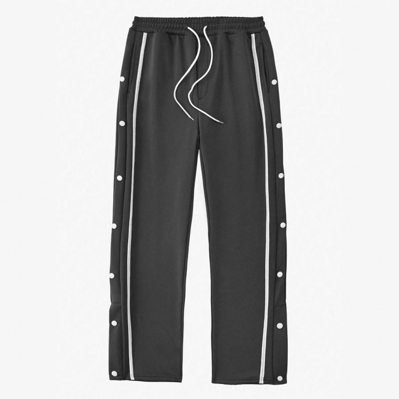 Free shipping designer pants for man Buckle casual pants high street trendy brand