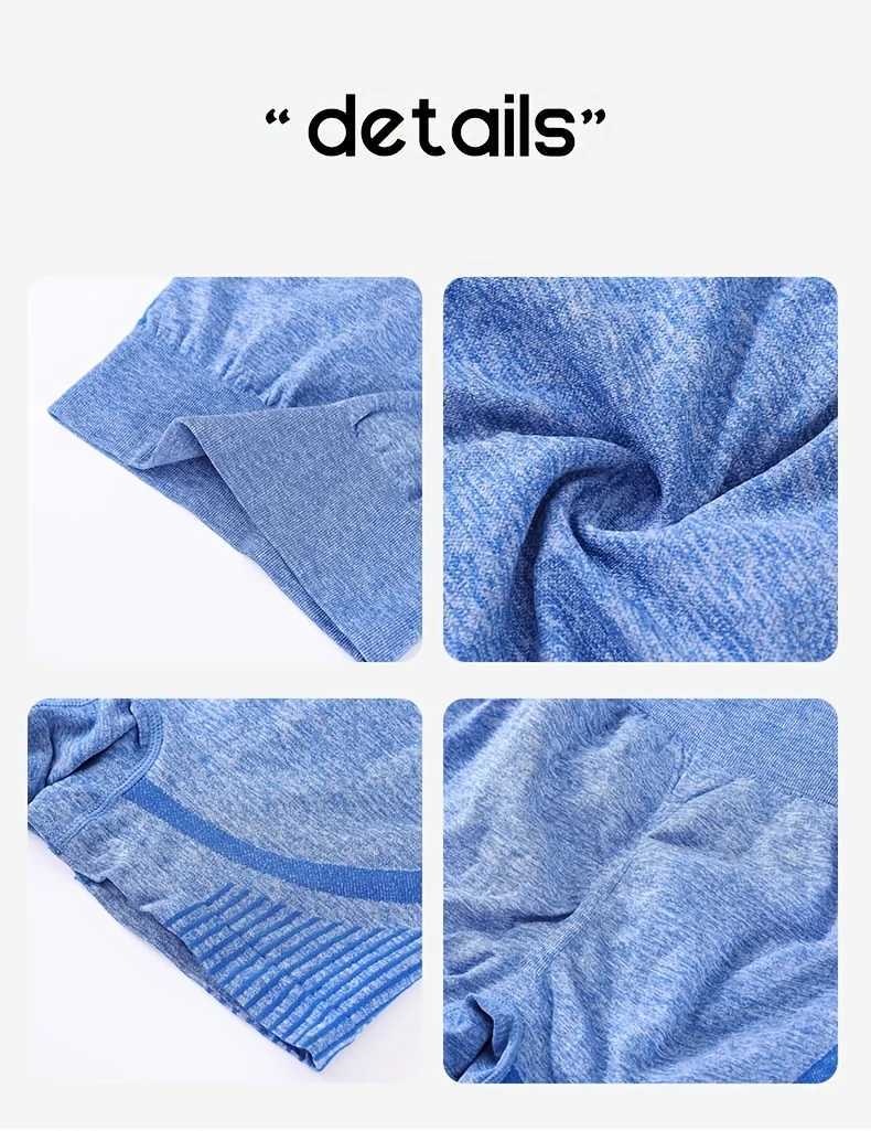 Women Solid Color Sports Shorts High Waist Hip Lift Elastic Running Gym Yoga Shorts Breathable Quick Dry Fitness Yoga Leggings XJ250724