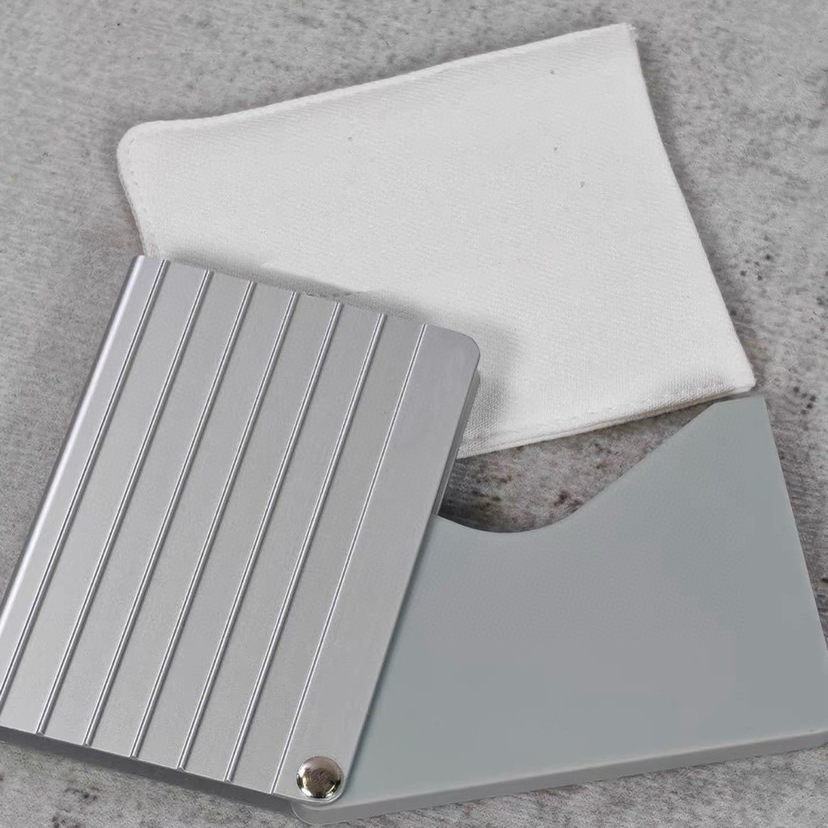Degigner Card Holders Rim0 Aluminum New Business Holder Metal Card Bag Credit Card Exquisite Portable Unisex Bag Wallets Fashion Passport Holders Cove