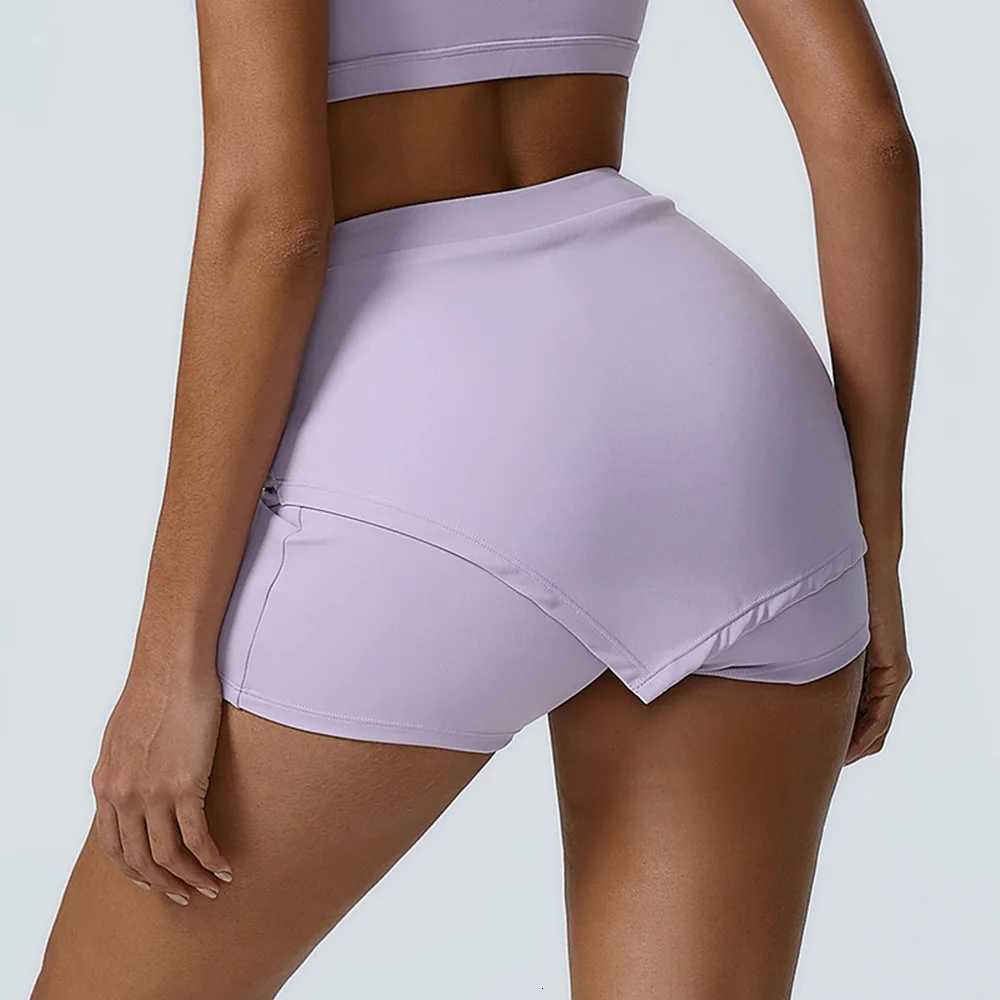 Women Sport Shorts High Waist Short Skirt Push Up Workout Short Sexy Tummy Control Yoga Tights Fitness Hip Lifting Sportswear XJ250724