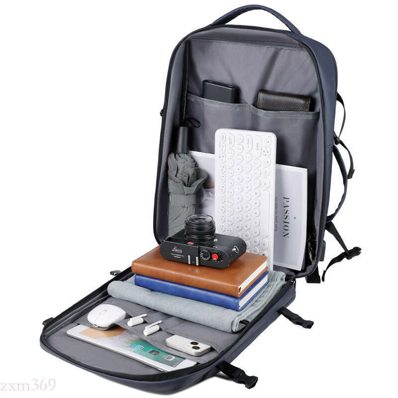 High-end Large Capacity Men's Multifunctional Business Travel Backpack