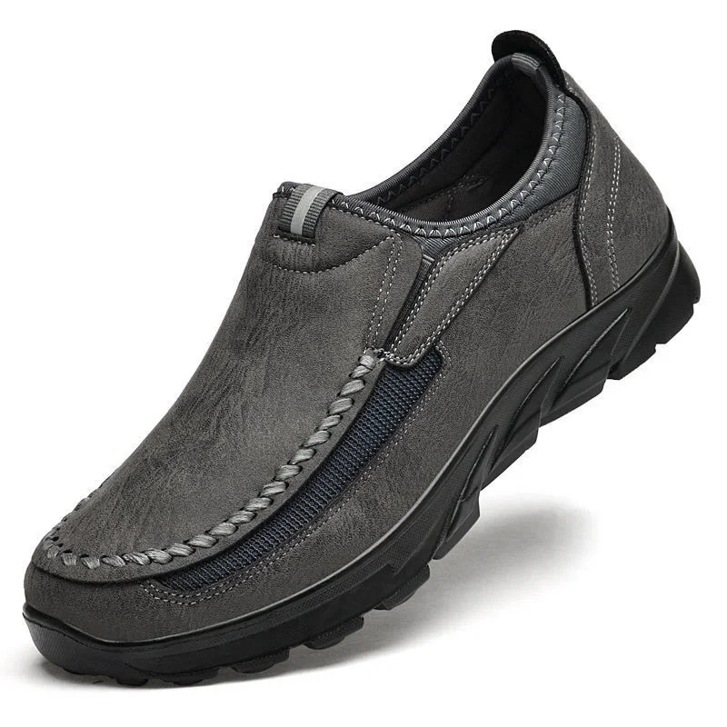 Men Casual Shoes Breathable Loafers Sneakers Fashion Comfortable Flat Handmade Retro Leisure Loafers Shoes Men Shoes 250716