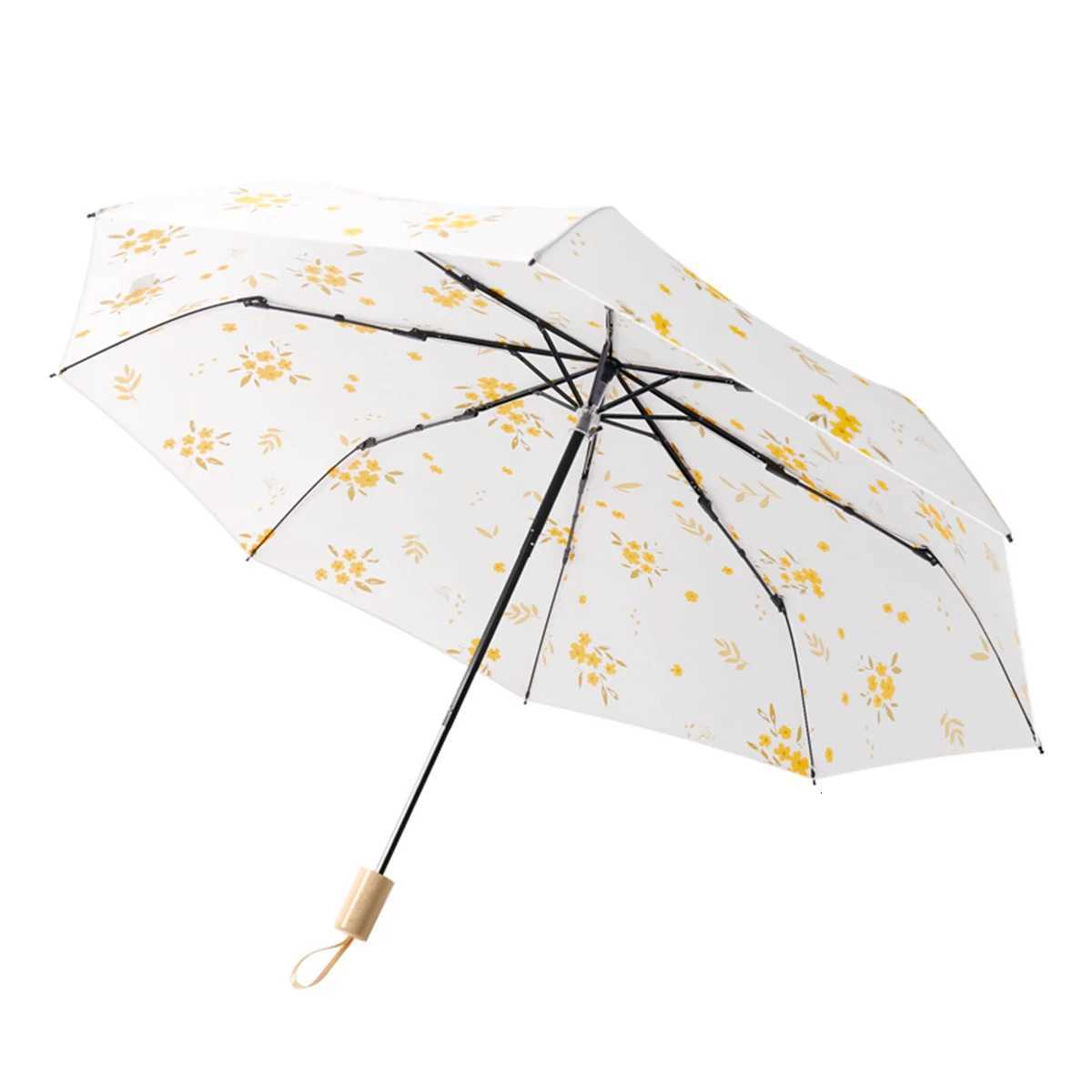 1 piece of personalized creative pattern windproof and rainproof sunny umbrella small fresh variety of pattern umbrella suitable. R250724