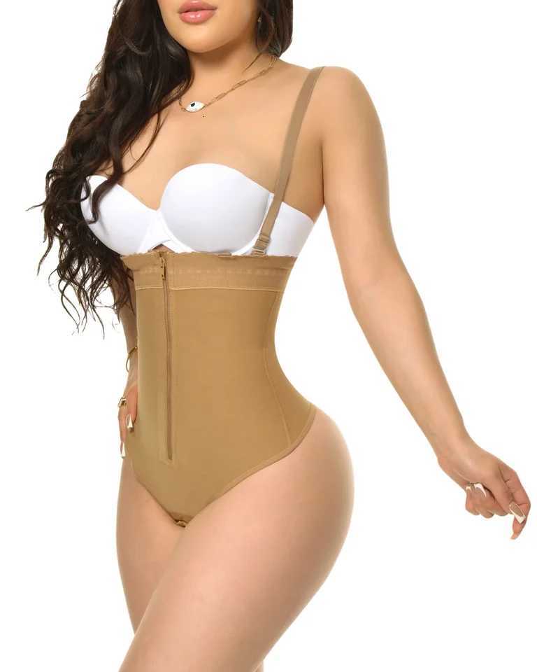 Colombian Shapewear Reducing and Shaping for Women Bbl Tummy Control Thong Corset Slimming Sheath Flat Belly Shapewear Bodysuit W250724