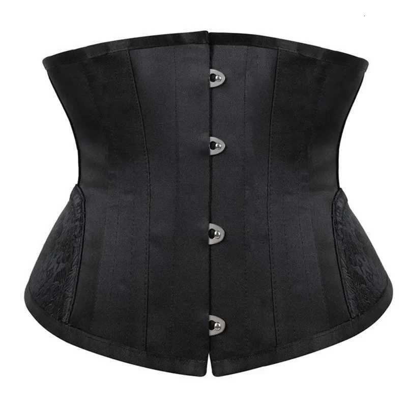 European Style Corset Cropped Waist Corsset Gothic Embroidered Shaping Underwear Bodysuit Slimming Shapewear From na W250724