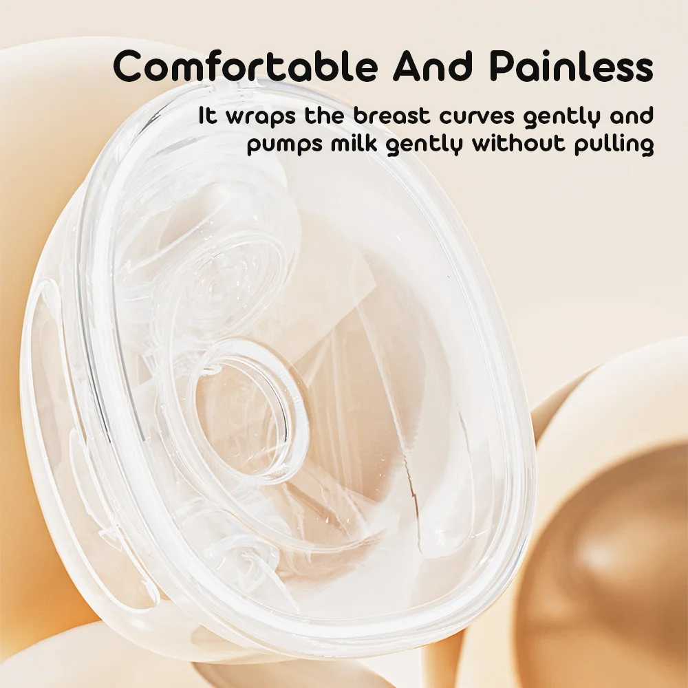 Wearable Breast Pump Portable Low Noise Breastfeeding Pump with 4 Modes 15 Levels Double Electric Breast Milk Pump X250724