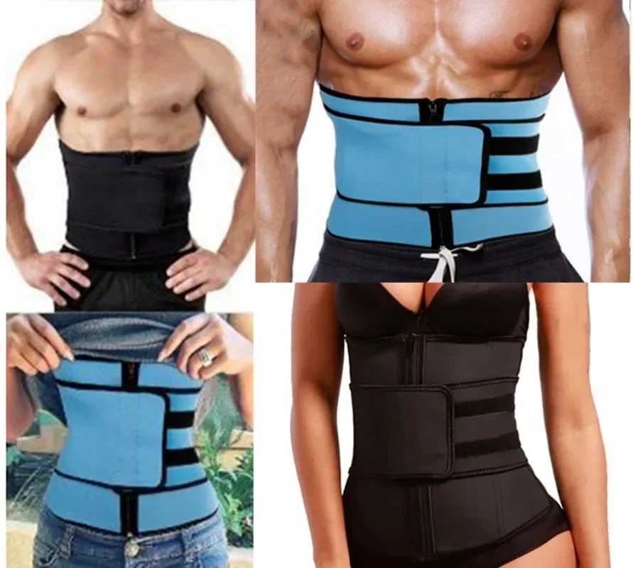 Belly Panties Waist Body Shapers High Waist Shapewear Panty zipper with waistband S zipper single belt black 1.3M W250724