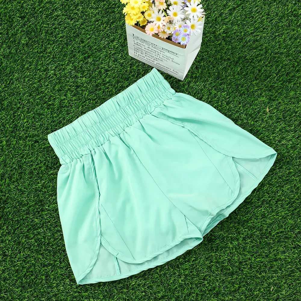 Womens Athletic Shorts High Waisted Running Shorts Pocket Sporty Short Gym Elastic Workout Shorts Chuidri XJ250724