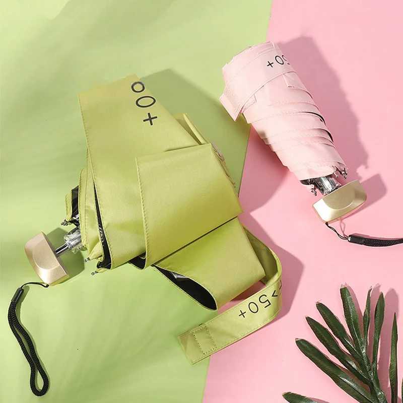 Mini Sun Rain Umbrella Pocket Umbrella Folding Umbrella UV Ultraviolet Protection Sun Shade Pocket Parasol Capsule R250724