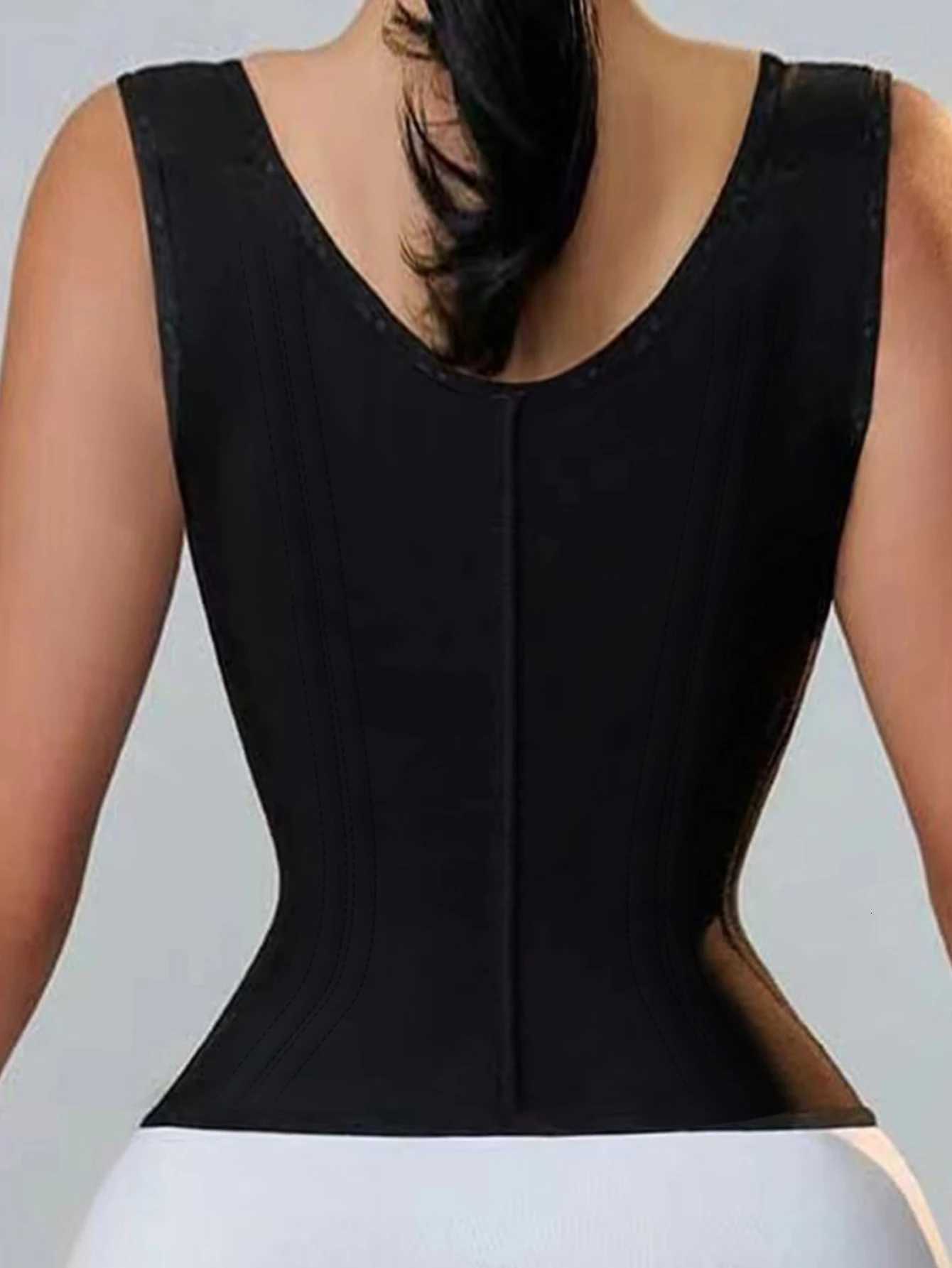 Postpartum Body Shaping for Women 15-Bone Back Waist Correction Corset Underwear High Elastic Latex Tight Waist Seal W250724
