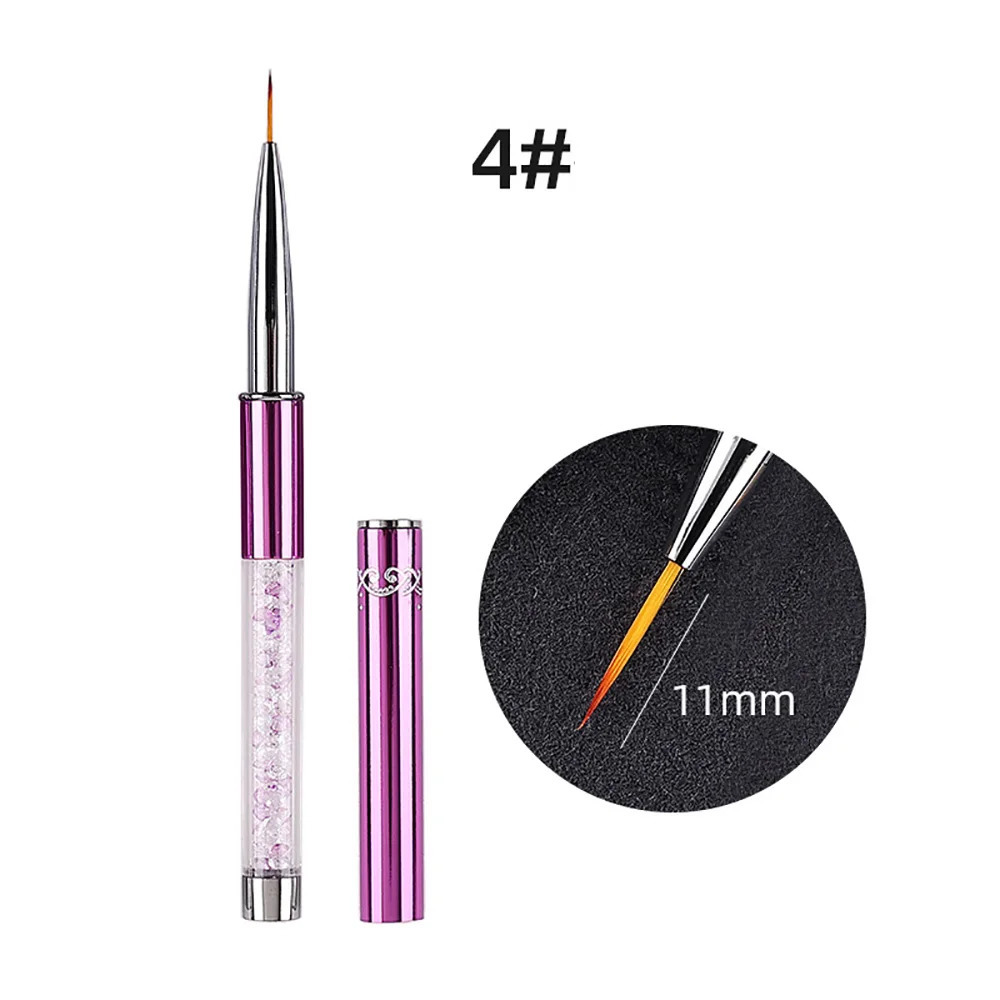 Nail Art Brush Line Painting Pen Gel UV Manicure Tools 1PCS 250716