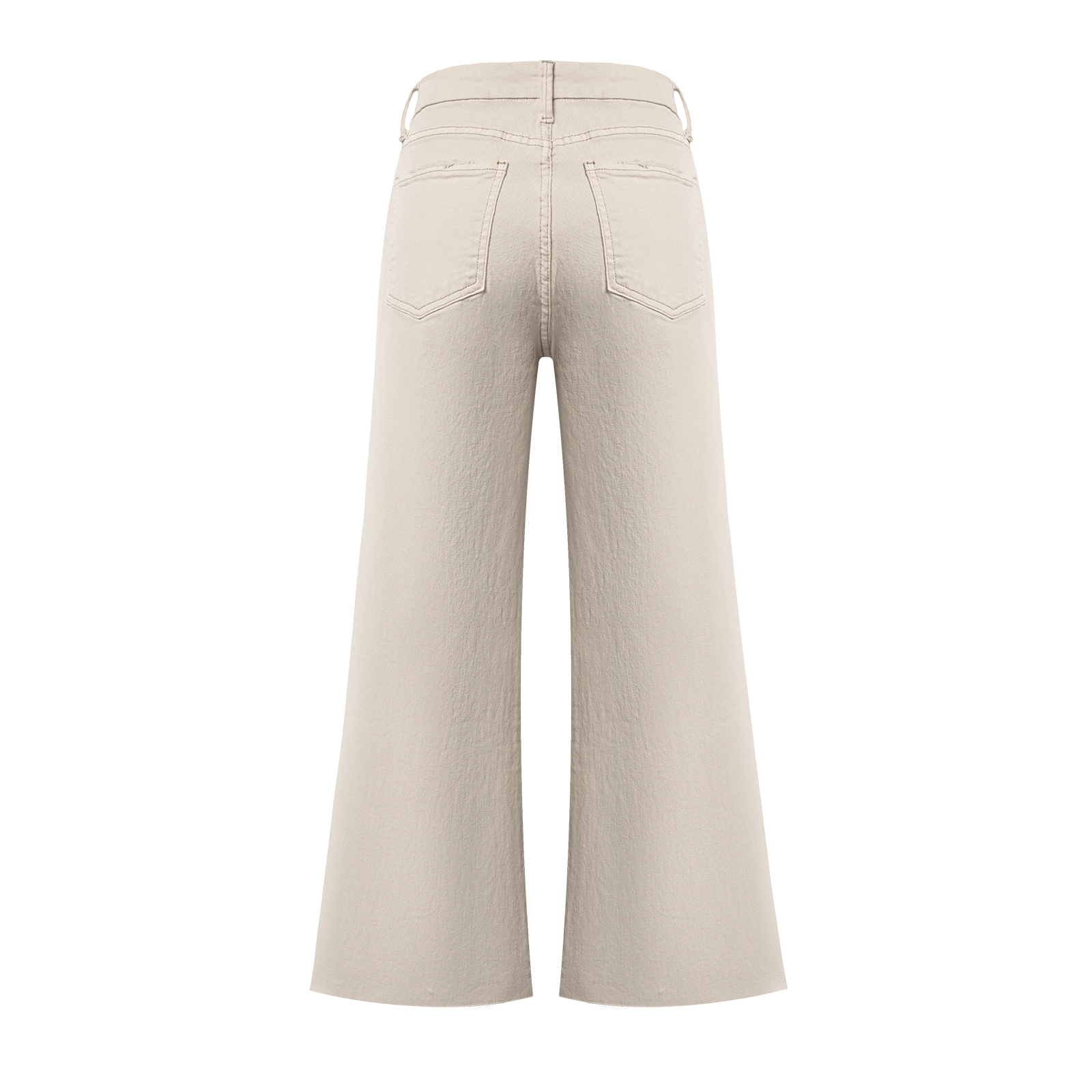 Elegant Womens Thick Soft Fabric Wide Leg Pants - Loose-Fitting Design for Comfort
