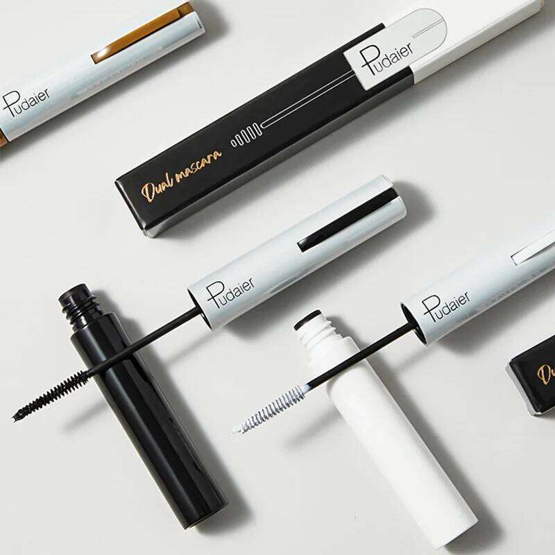 9 Colors Ultra-Fine Brush Silk Fiber Mascara - Waterproof Sdge-Proof Lengthening Curling Long-Lasting for Natural/Party Makeup X25072