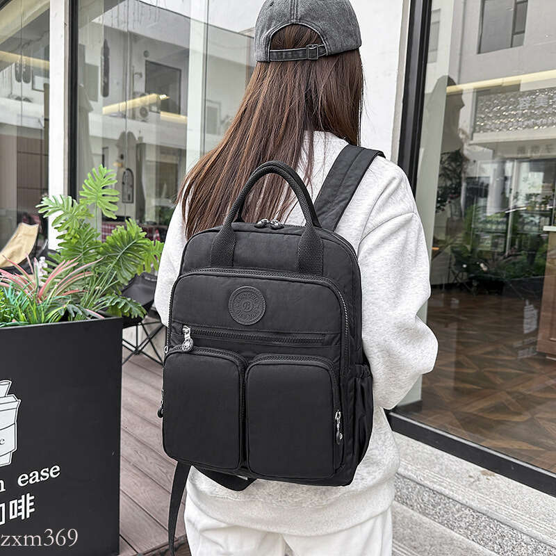 2025 New Fashion Versatile Multi-Pocket Lightweight Waterproof Casual Travel Backpack 14inch Laptop Bag