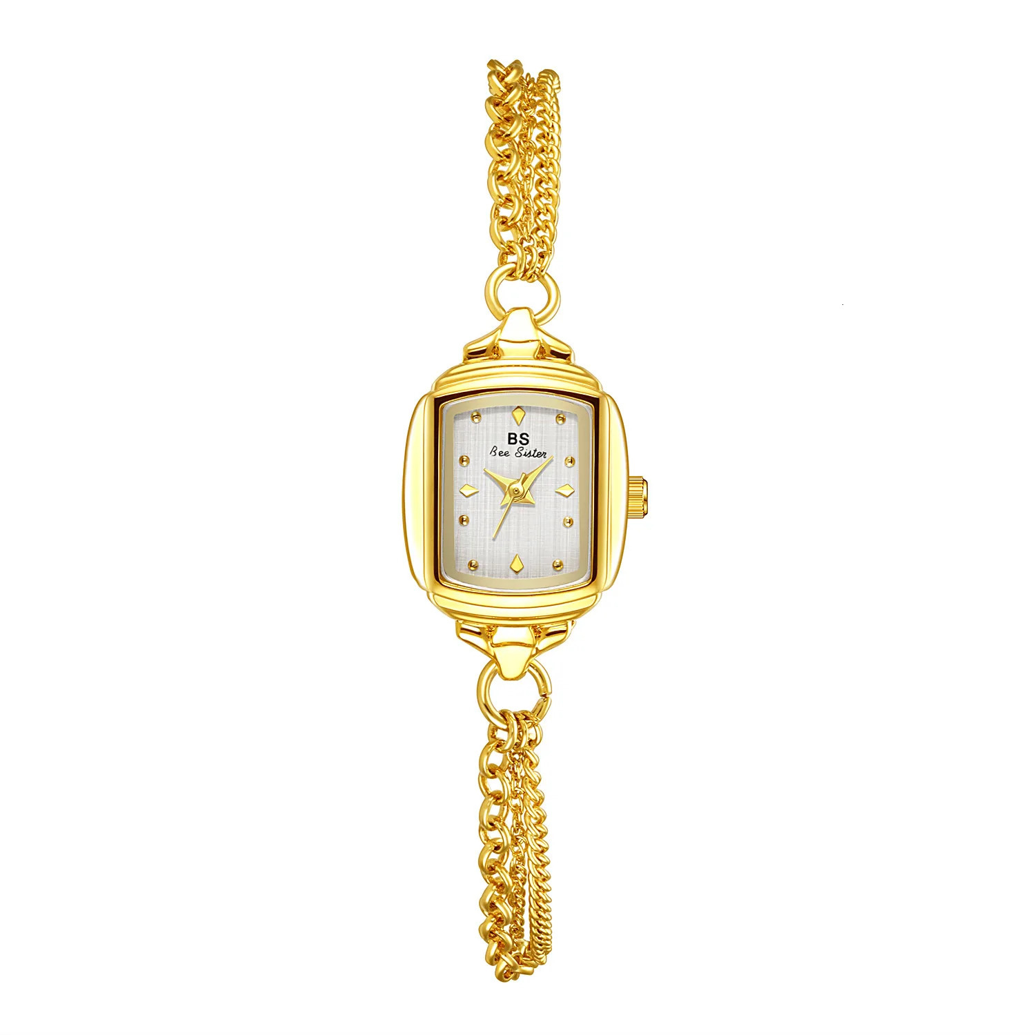 Light Ladies Bracelet Watch French high-end Retro Metal Chain Watches Women Fashion Quartz Clock Wristwatches Gift 250723