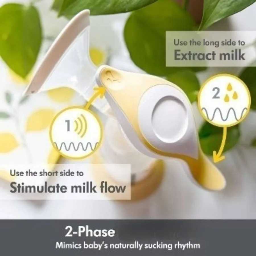 Manual Breast Pump with PersonalFit Flex Unique handle helps you mimic your babys natural sucking rhythm X250724