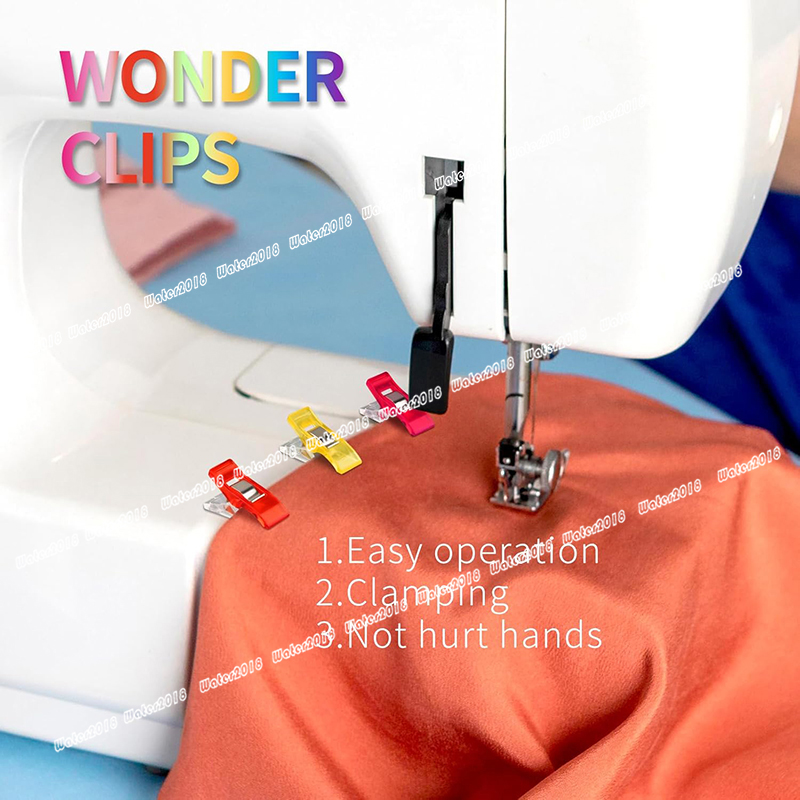 Multipurpose Sewing Clips Plastic Fabric Clips Perfect Alternative Sewing Quilting Pins Fit Any Chip Bag Clips For Food Assorted Colors Binding Clips