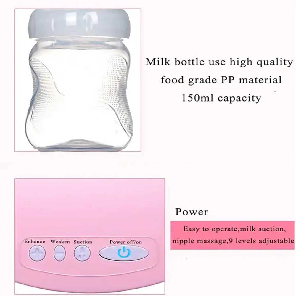Electric Breast Pump Single Side Suction Powerful Automatic Massage Postpartum Breast Milk Extractor Silent Milk Extractor X250724