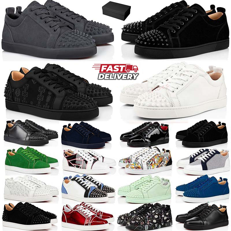 chaussure high quality shoes low cut platform sneakers mens womens designers vintage loafers Leather Suede fashion spikes party casual trainer