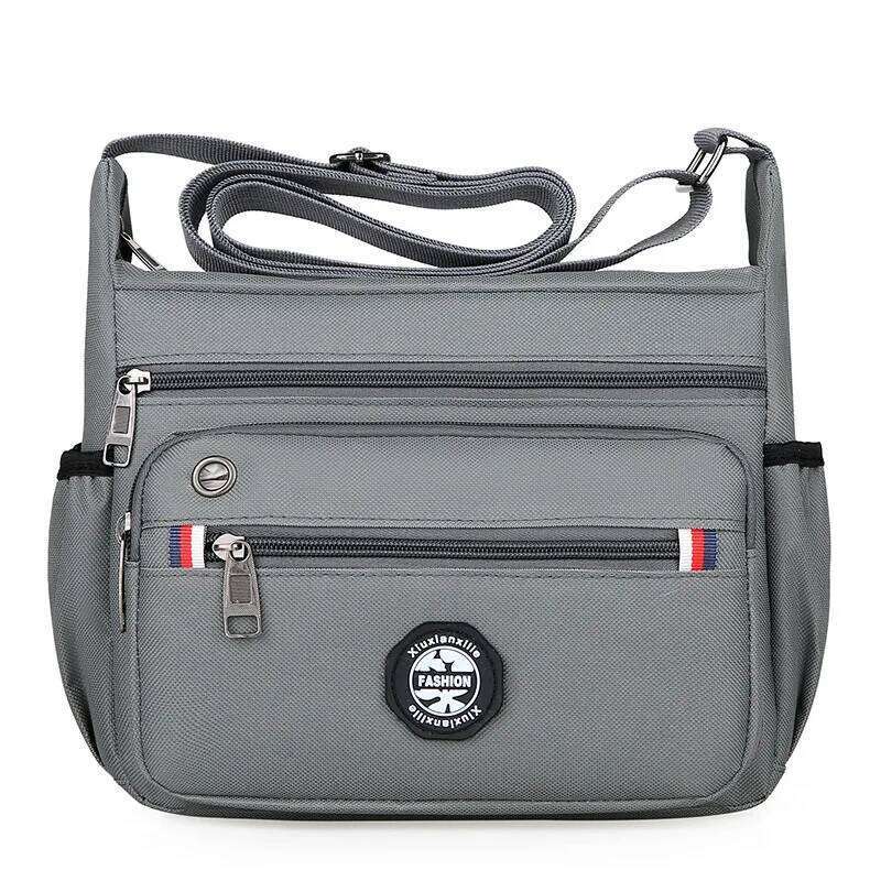 Business Fashion Men's Shoulder Women's Crossbody Large Capacity Multipurpose Travel Bags Tool Bag Oxford Cloth Material
