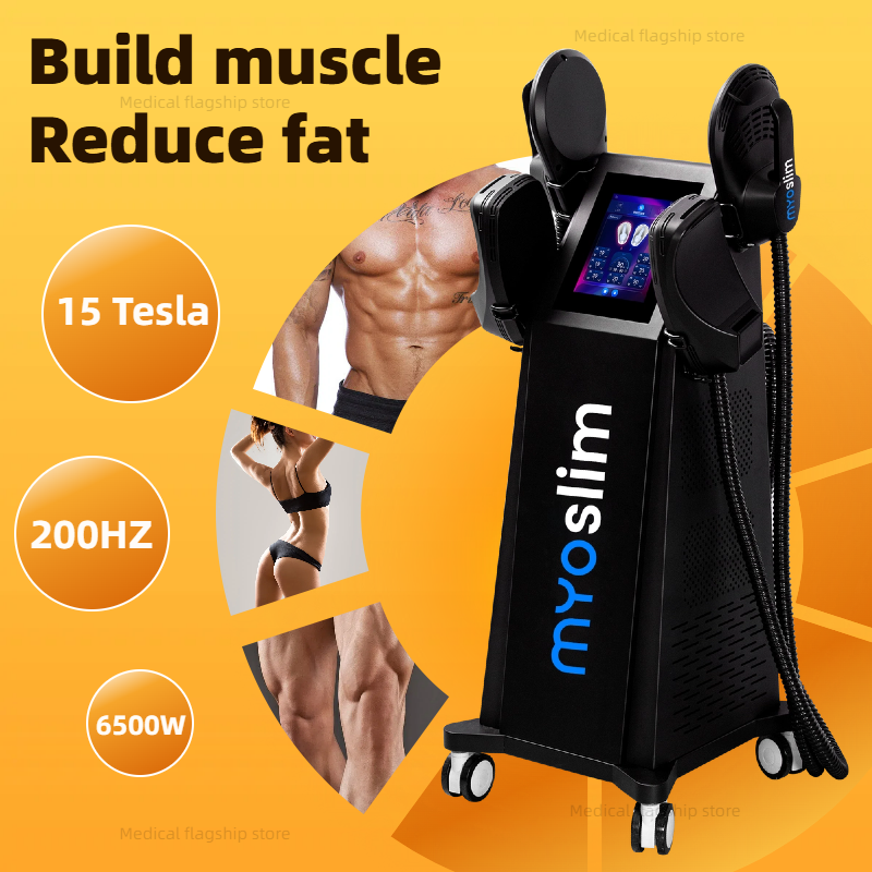 Professional myoslim Sculpting NEO RF Machine EMS Body Slimming HI-EMT PRO Muscle Stimulation Fat Removal