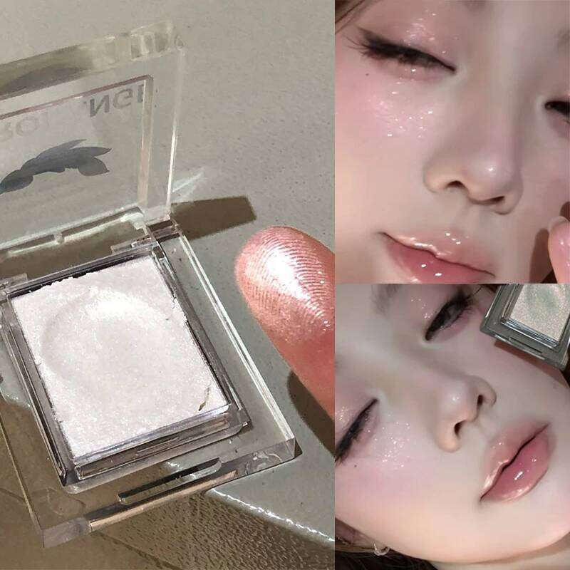 Monochrome Dia Eyeshadow Cream Sparkling Mousse Shimmer Highlighter Pearlescent Lasting Waterproof Glitter Eye Shadow Makeup X250723