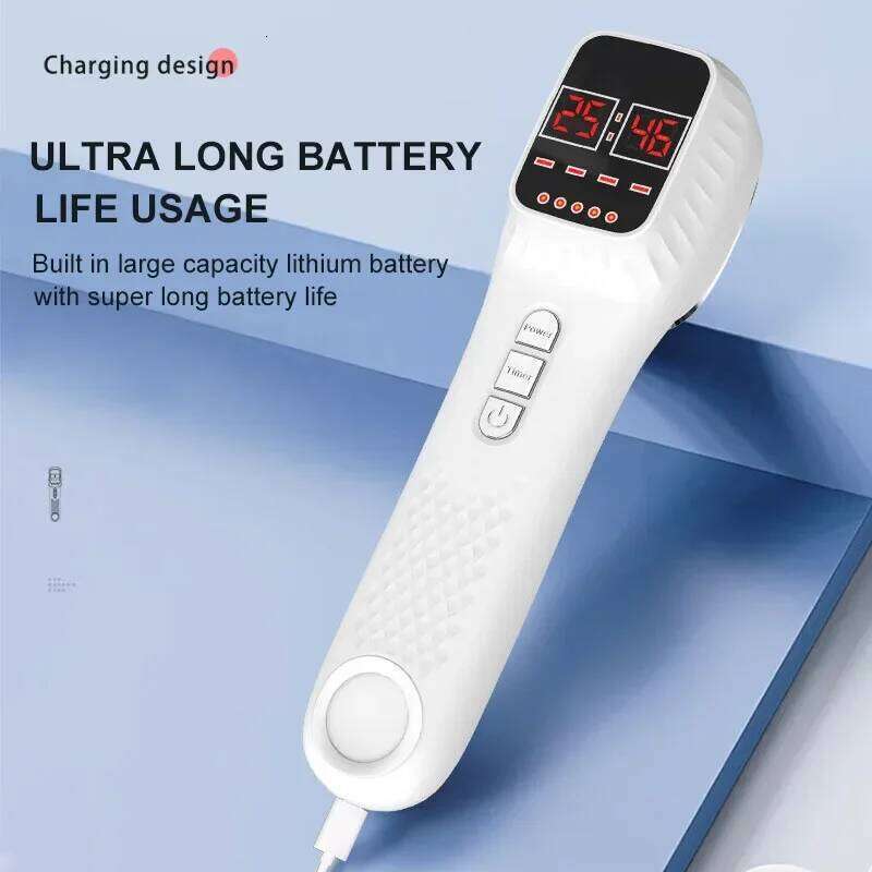 NEW Red For Anti Aging Wrinkle Removal Skin Tightening hine Face Lift LED Light Therapy Facial Massager