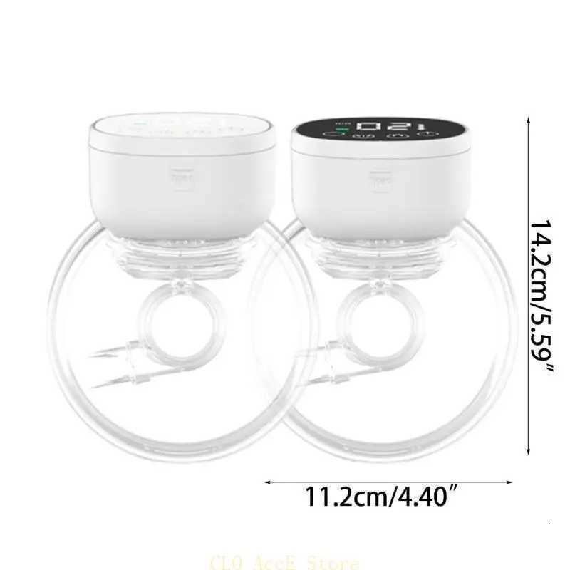 16FE Rechargeable Milker Breastfeeding Pump LED Display 3 Modes 9 Levels Portable X250724