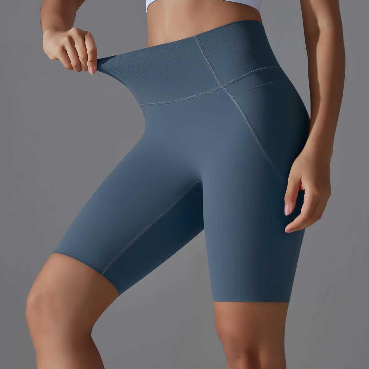 Yoga Gym Pockets Shorts Quick Drying Jogging Active Cycling Workout Gym Shorts Workout Gym Shorts Fitness High Waist XJ250724