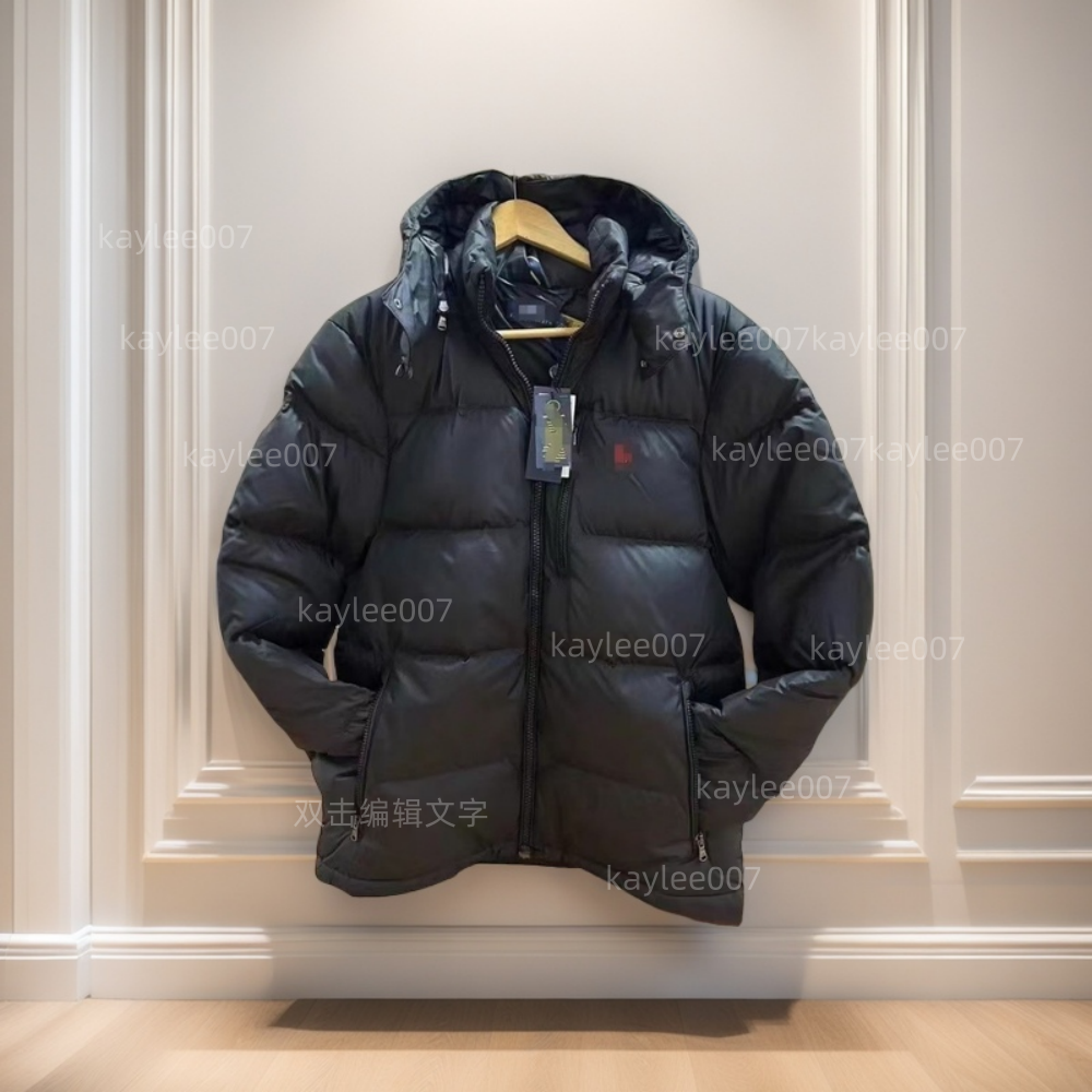 Polo designer Parka winter puffer jacket Luxury brand mens down jacket men women thickening warm coat men's clothing Outerwear outdoor jackets womens coats 01