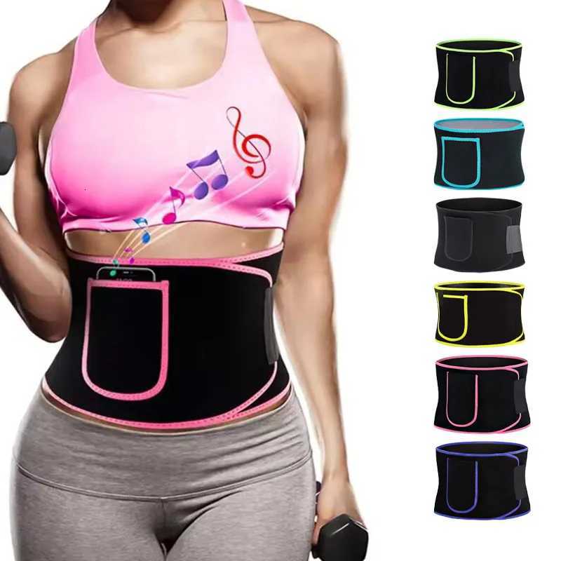 Sports Sweat Burst Waist Support Belt Shape Running Durable Waist Abdominal Fat Burning Training Belt Sauna Set Waist Trimmer W250724
