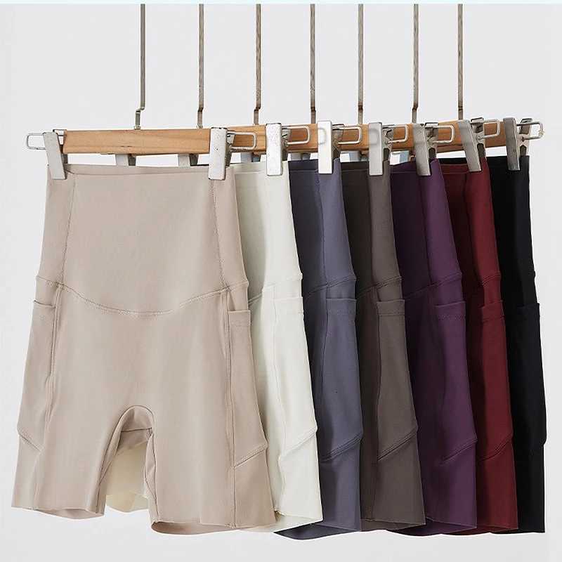 igh Waist Womens Yoga Sports Shorts Fitness Casual Streetwear Tight Workout with Pocket Gym Shorts with Underwear Included XJ250724