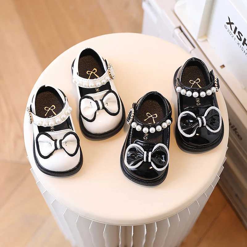 Girls Shoes Children Leather Shoes Spring Soft Soled Baby Walking Shoes Fashion Princess Shoes Mary Jane Shoes Kids Shoes Lolita XJ250724